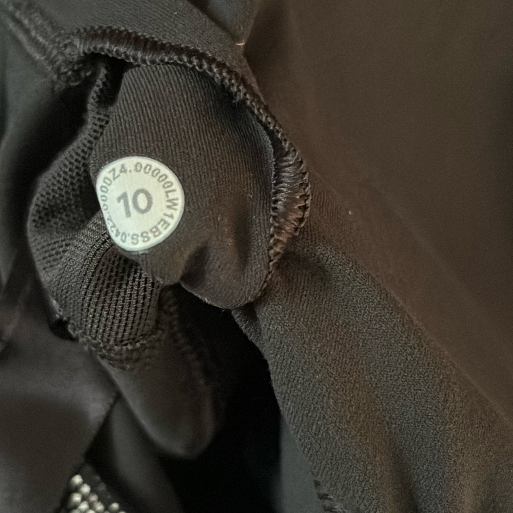 LULULEMON ALIGN HN TANK SHINE DIAMOND DYE STARLIGHT GRAPHITE GRAY FOIL SZ 10 NWT - Picture 7 of 8